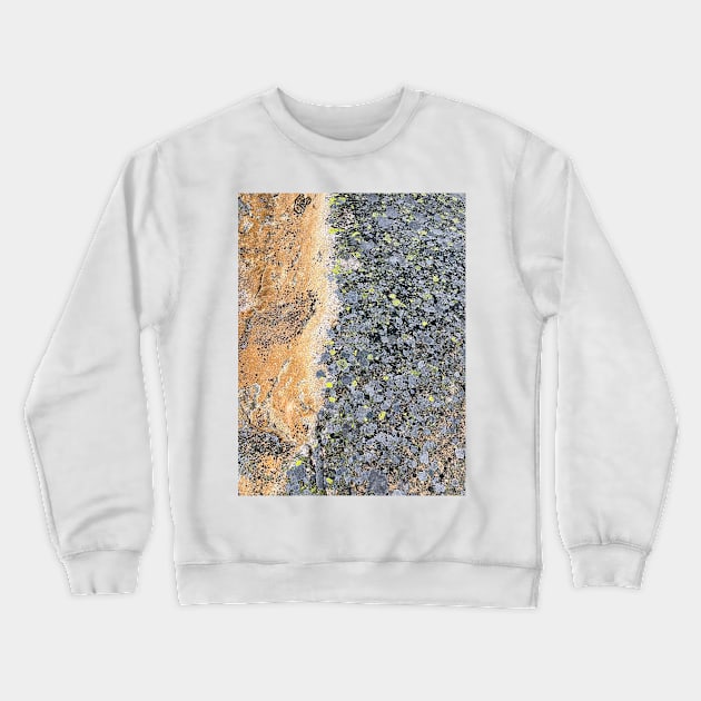 Two-Part Stone Crewneck Sweatshirt by Ecotone